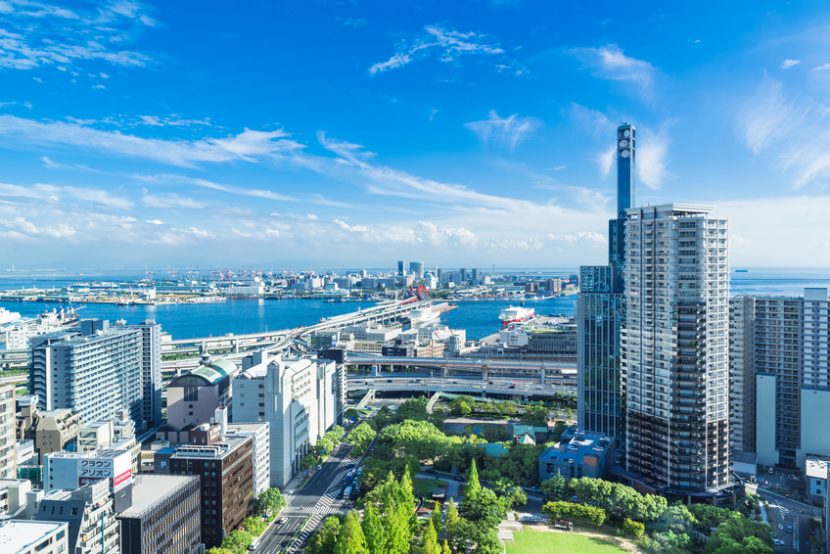 神戸ベイエリアの風景